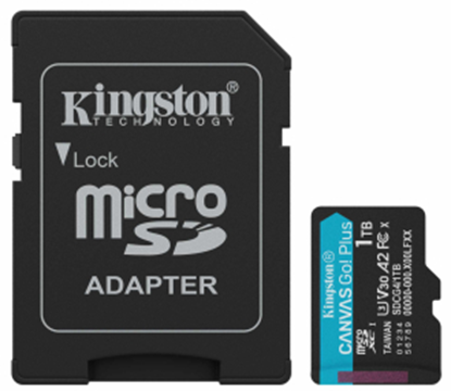 Picture of Atmiņas karte Kingston  Canvas Go Plus G4 MicroSDXC 1TB ar adapteri