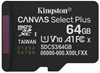 Picture of Atmiņas karte Kingston MicroSDXC 64GB Canvas Select Plus bez adaptera
