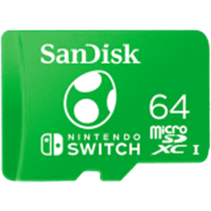 Picture of Atmiņas karte Sandisk Nintendo Switch 64GB MicroSDXC