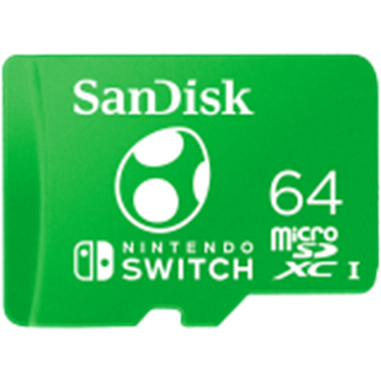 Изображение Atmiņas karte Sandisk Nintendo Switch 64GB MicroSDXC