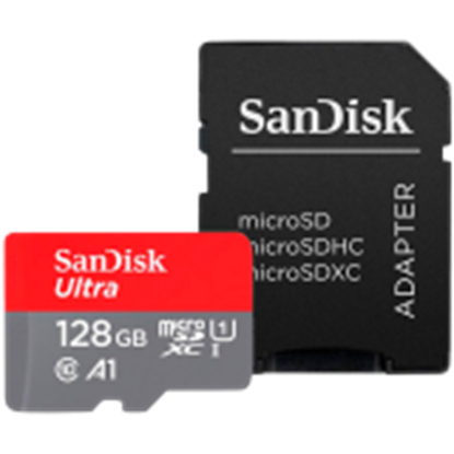 Attēls no Atmiņas karte Sandisk Ultra microSDXC 128GB + SD Adapter