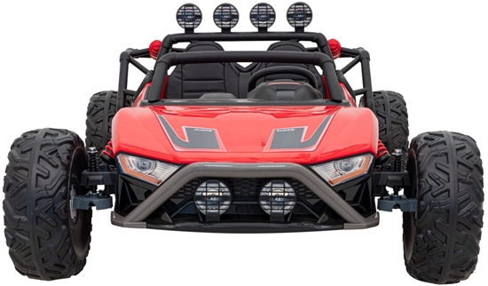 Picture of Auto Buggy Racing 5 na akumulator dla dzieci Czerwony + Silniki 2x200W + Pilot + Audio LED + Wolny Start
