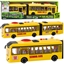 Изображение Autobus Przegubowy Szkolny Otwierane Drzwi wiata Dwiki óty 1:16 LEAN Toys