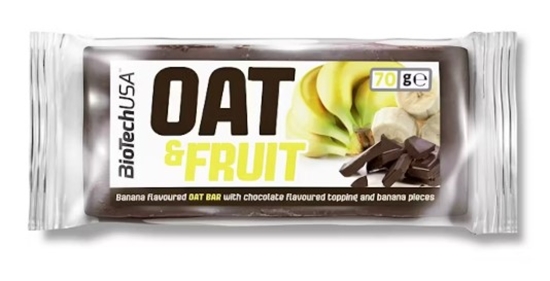 Picture of Auzu batoniņš BioTechUSA, šokolāde-banāns, 70g