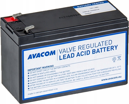 Изображение AVACOM AVA-RBP01-12090-KIT - BATTERY FOR UPS BELKIN, CYBERPOWER, EATON, EFFEKTA, FSP FORTRON, LEGRAND
