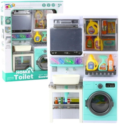 Picture of azienka Zabawkowa Umywalka Szafka Akcesoria wiata Dwiki