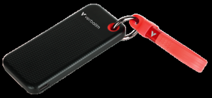 Picture of Ārējais cietais disks Verbatim 2TB Pocket Black Red