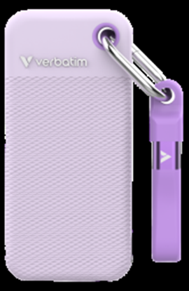 Picture of Ārējais SSD Verbatim Pocket Purple 1TB USB-C