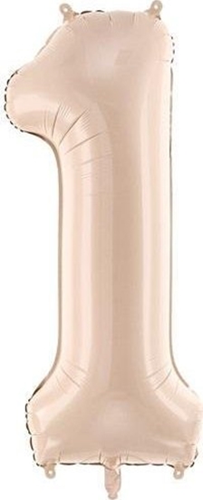 Изображение Balon foliowy 1 72cm c. be