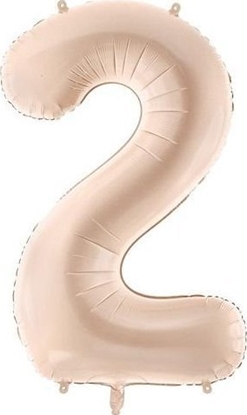 Изображение Balon foliowy 2 72cm c. be