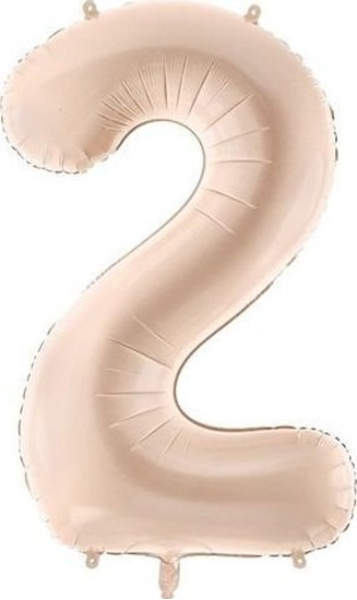 Изображение Balon foliowy 2 72cm c. be