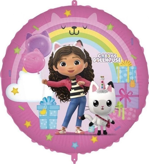Изображение Balon foliowy 46cm Gabby's Dollhouse
