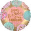 Picture of Balon foliowy Happy Birthday Stay Fabulous 46cm