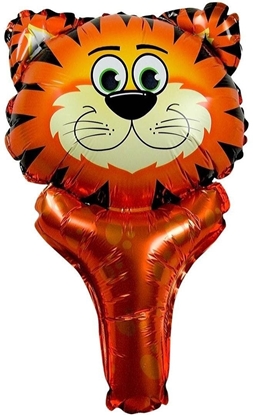 Picture of Balon foliowy zwierztko z uchwytem tygrys