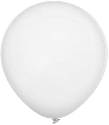 Picture of Balony Decomex pastelowe White 100szt