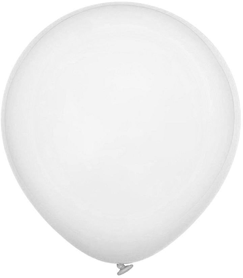 Picture of Balony Decomex pastelowe White 100szt