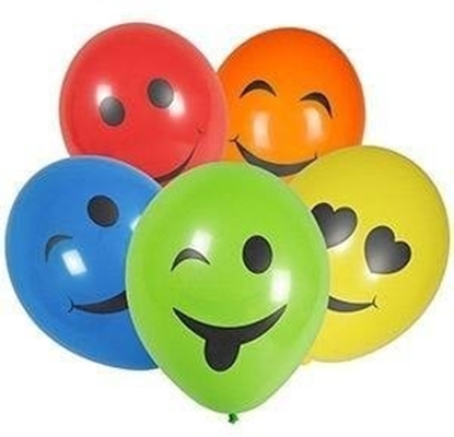 Picture of Balony Emotki 28cm 5szt
