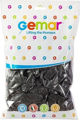 Picture of Balony metal czarne 100szt