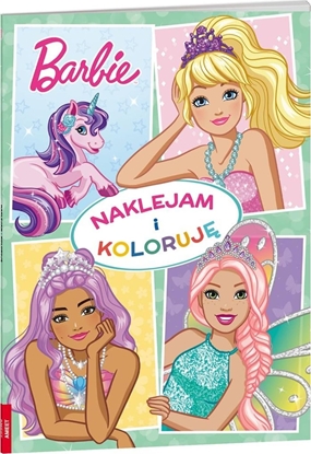 Attēls no Barbie. Naklejam i Koloruj