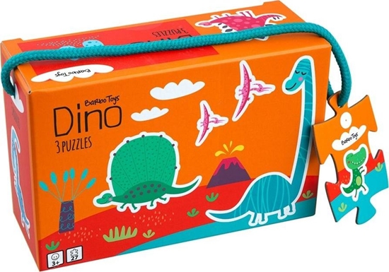 Picture of Barbo Toys Moje pierwsze puzzle, 3 ukadanki, 6, 9, 12 el.