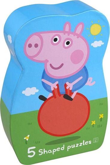 Picture of Barbo Toys Puzzle dla dzieci George 5 ukadanek 24 el.