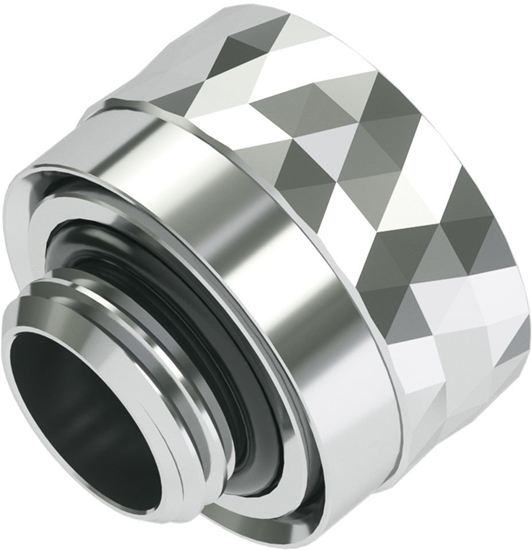 Изображение Barrow Dazzle Hardtube Fitting 14mm, G1/4-Zoll-Anschluss - silber