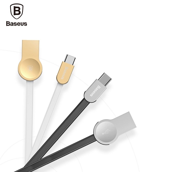 Picture of Baseus - Keyble Cable (Zinc Alloy) For Type-C CATKB-02 White