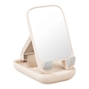 Picture of Baseus Adjustable phone stand with mirror Baseus Seashell Series - beige