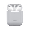 Picture of Baseus Apple Silica Series Ultra-Thin Silicone Protector Case for AirPods 1/2 Grey