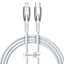 Изображение Kabel USB Baseus USB-C - Lightning 1 m Biay (CADH000002)