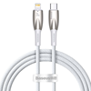 Picture of Baseus Baseus CADH000002 Lightning - USB-C PD cable 20W 480Mb/s 1m - white