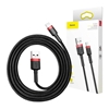 Picture of Baseus Baseus Cafule Cable USB Lightning 2A 3m (Black+Red)