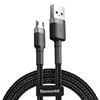 Изображение Baseus Baseus Cafule Micro USB cable 2.4A 1m (Gray + Black)
