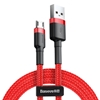 Picture of Baseus Baseus Cafule Cable CAMKLF-B09 USB-A / micro USB 2.4A 1 m - red