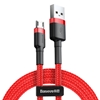 Picture of Baseus Baseus Cafule Cable CAMKLF-B09 USB-A / micro USB 2.4A 1 m - red