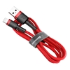 Picture of Baseus Baseus Cafule USB-A / Lightning 2.4A QC 3.0 cable 1 m - red