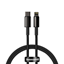 Attēls no Baseus Universal Tungsten Gold Fast Charge Cable USB-C to Lightning 20W 1m Black