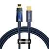 Изображение Baseus Baseus CATS000003 Lightning - USB-C cable 20W 480Mb/s 1m - blue