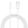 Изображение Baseus Baseus Superior USB - Lightning 2.4A 2 m cable White (CALYS-C02)
