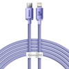 Picture of Baseus Baseus Crystal cable USB-C to Lightning, 20W, PD, 2m (violet)