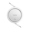 Picture of Baseus Baseus Free2Pull Cable Retractable USB-C / Lightning 20W 1m - White