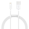 Изображение Baseus Baseus Superior Series Cable USB to Lightning, 2.4A, 1m (white)