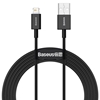 Изображение Baseus Superior Fast Charging Data Cable USB-Lightning 2.4A 2m Black
