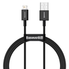 Изображение Baseus Baseus Superior USB - Lightning fast charging data cable 2,4 A 1 m black (CALYS-A01)