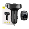 Picture of Baseus Bluetooth transmitter / car charger Baseus S-09A (Overseas Edition) - black