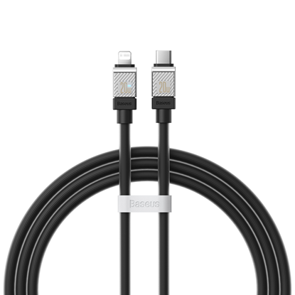Изображение Baseus cable CoolPlay USB-C - Lightning 1m 20W bla