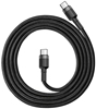 Picture of Baseus CABLE USB-C TO USB-C 1M/GRAY/BLACK CATKLF-GG1