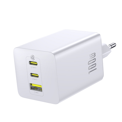 Attēls no Baseus EnerFill FE11 2 x USB-C | USB-A 100W Wall C