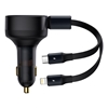 Picture of Baseus Enjoyment USB-C / Lightning 3A Car Charger 30W