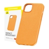 Picture of Baseus Phone Case for iPhone 15 Pro Baseus Fauxther Series (Orange)